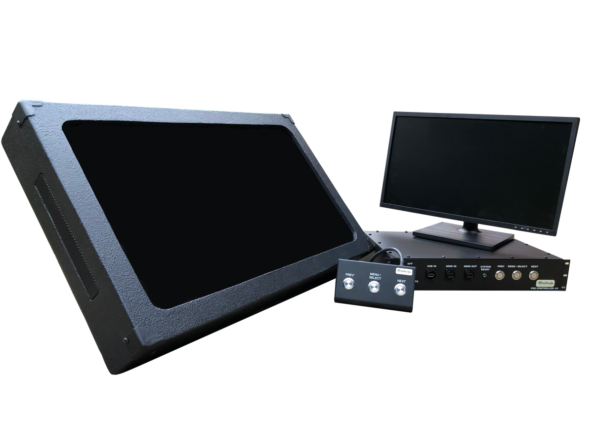 Stage Prompter Modi Pro Series | Integrated Confidence Monitors for Large Stages